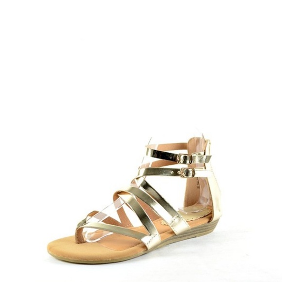 HP Champagne Strappy Sandal - Picture 4 of 5